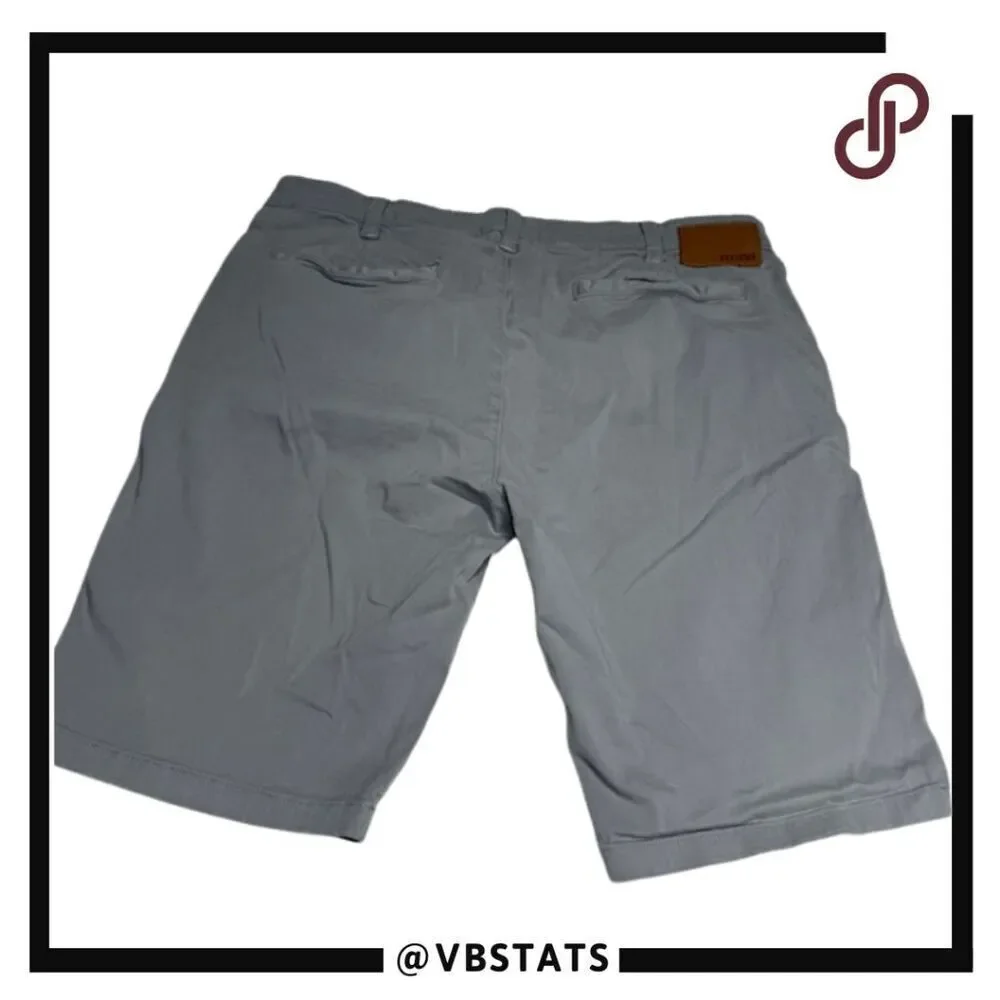 Mavi Jeans Men's Classic Straight Chino‎ Shorts Gray Size 34W